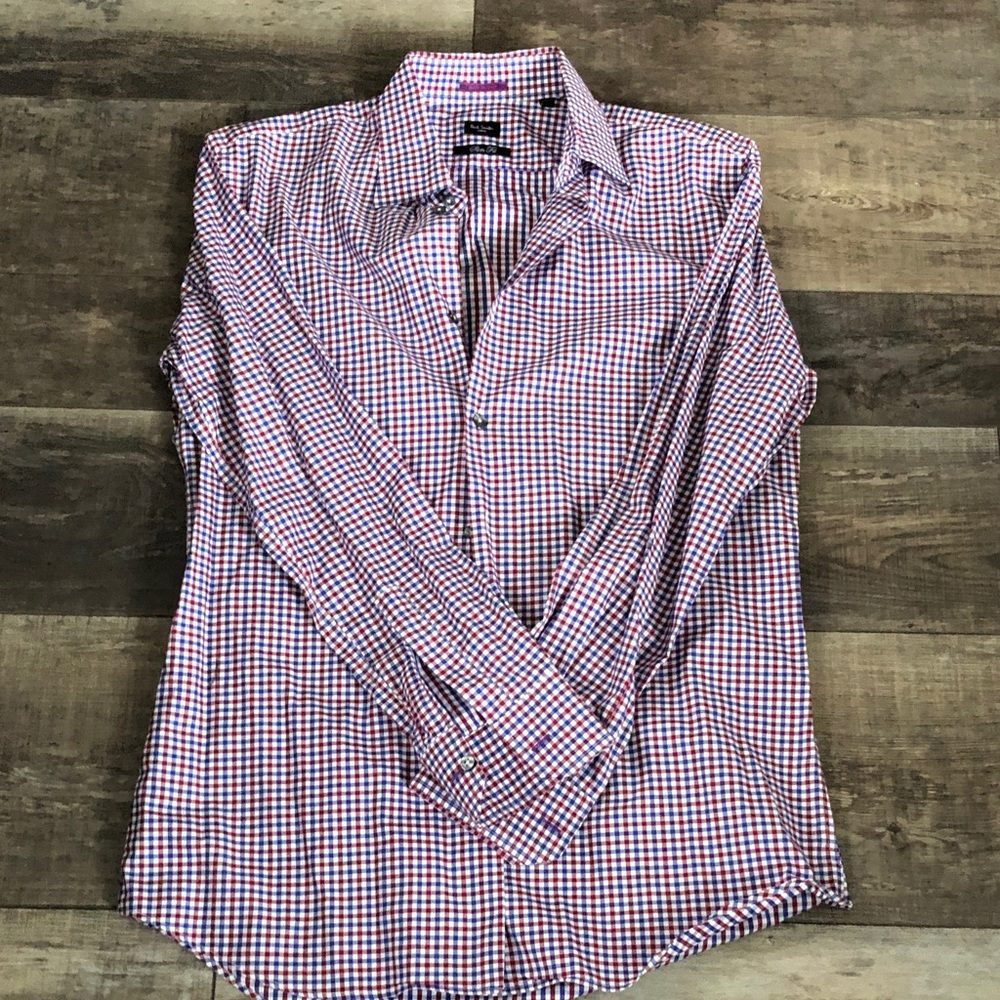 Paul Smith Red and Blue Checkered Shirt